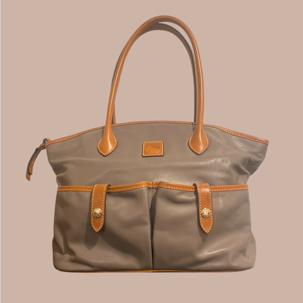 Dooney and Bourke Taupe Shoulder Bag EUC
